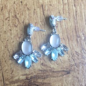 LOFT gemstone drop earrings
